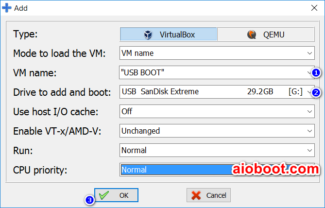 use usb on virtual machine